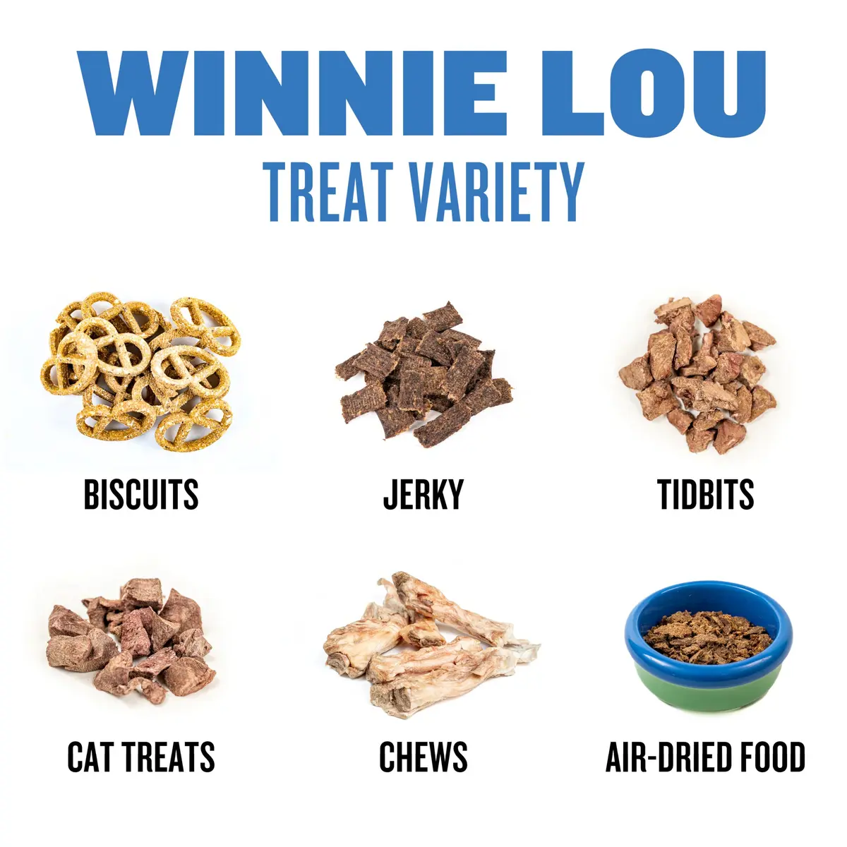 Winnie Lou Organic Jerky Dog Treats Bison Liver Tidbits 2 Pack | All Natural, Human Grade Dog Jerky - view 3