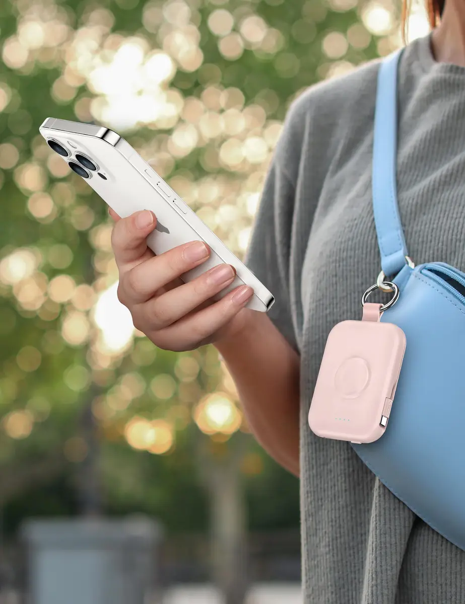 RORRY CharmGo Portable Charger 5000mAh | Compact Power Bank with Wireless Charging - view 5