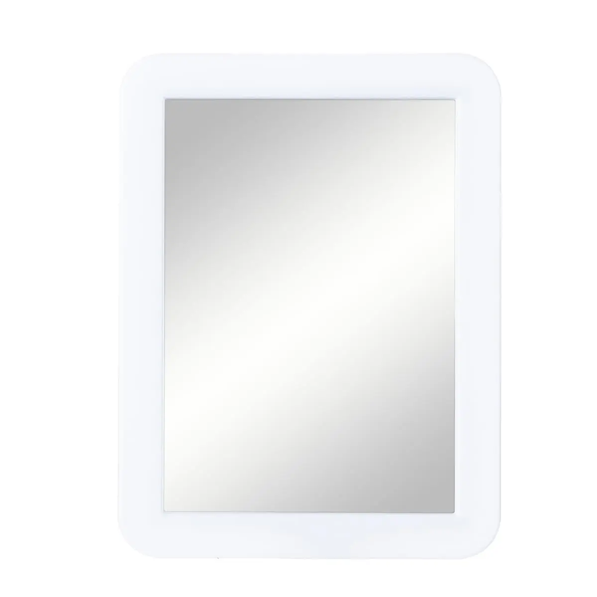 ARTLYMERS Locker Mirror Magnetic 5x7 Real Glass White | Compact Locker Accessory - main product image