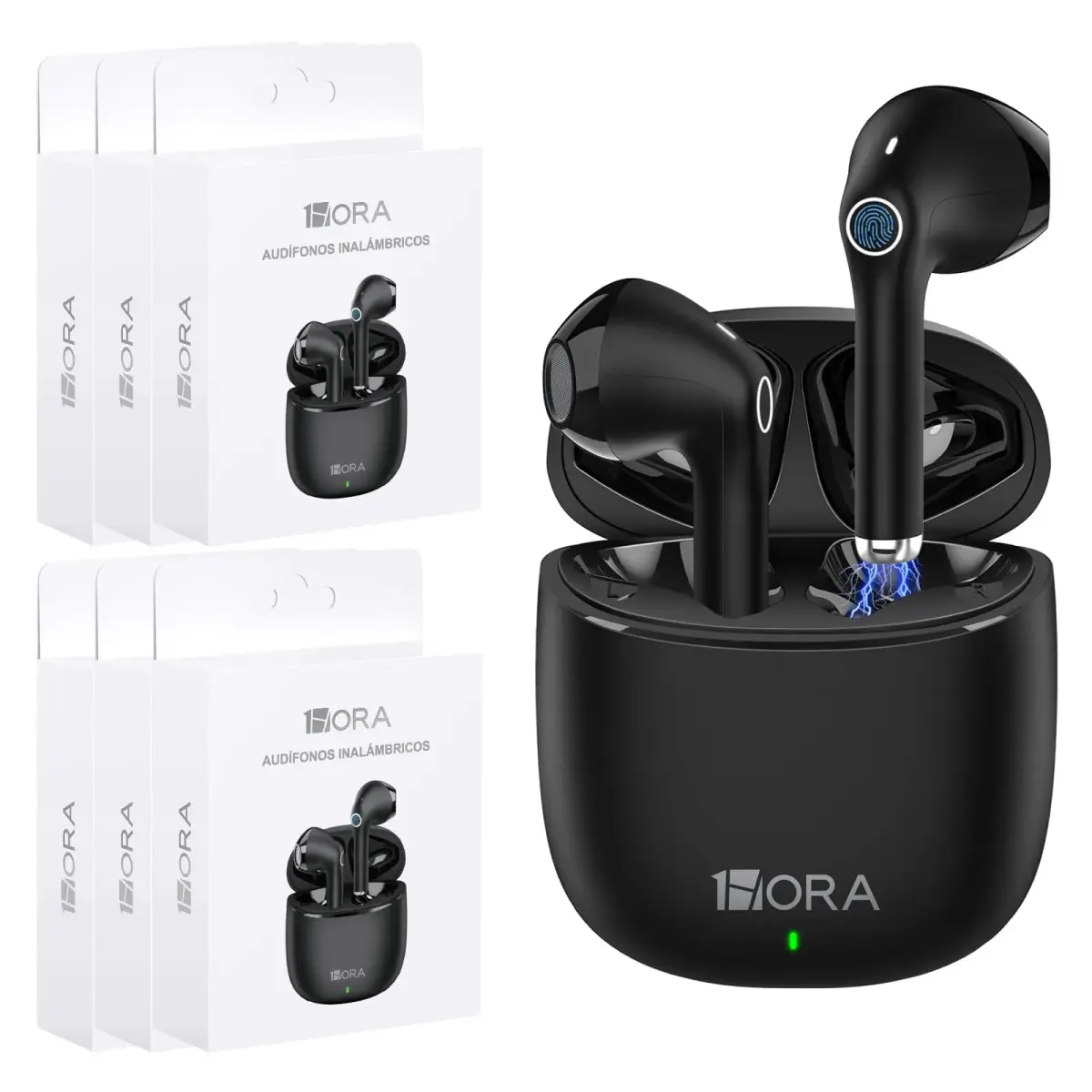 1 Hora Bluetooth 5.3 Wireless Earbuds with Charging Case | 22 Hours Playtime - main product image