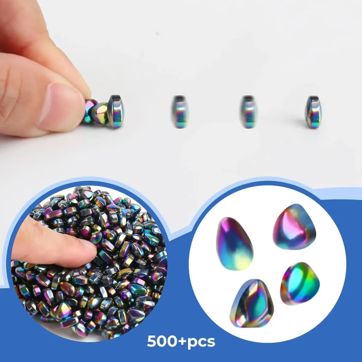 Matassari 550pcs Magnetic Balls Fidget Toy Set | Non-Toxic, BPA-Free, ASTM-Tested - view 5