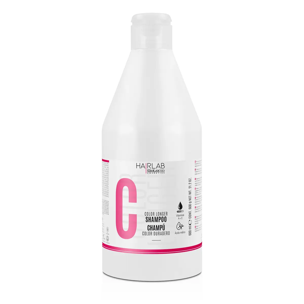 Salerm Gray 600 ml Shampoo | Color Sealing & Nourishing with Provitamin B5 - main product image