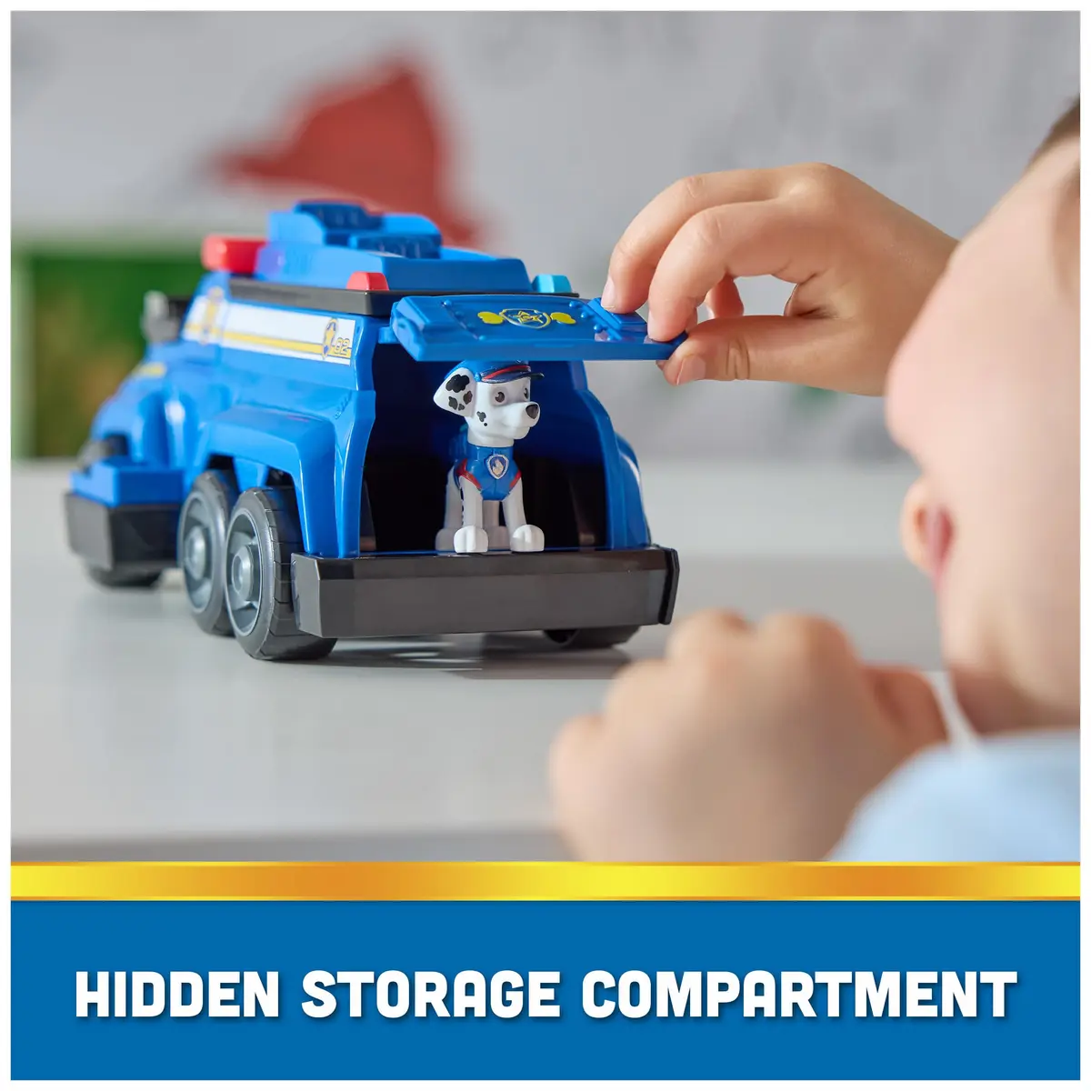 Paw Patrol Team Cruiser Vehicle with 6 Collectible Pup Figures | ASTM-Tested Toy Playset for Kids 3+ - view 8