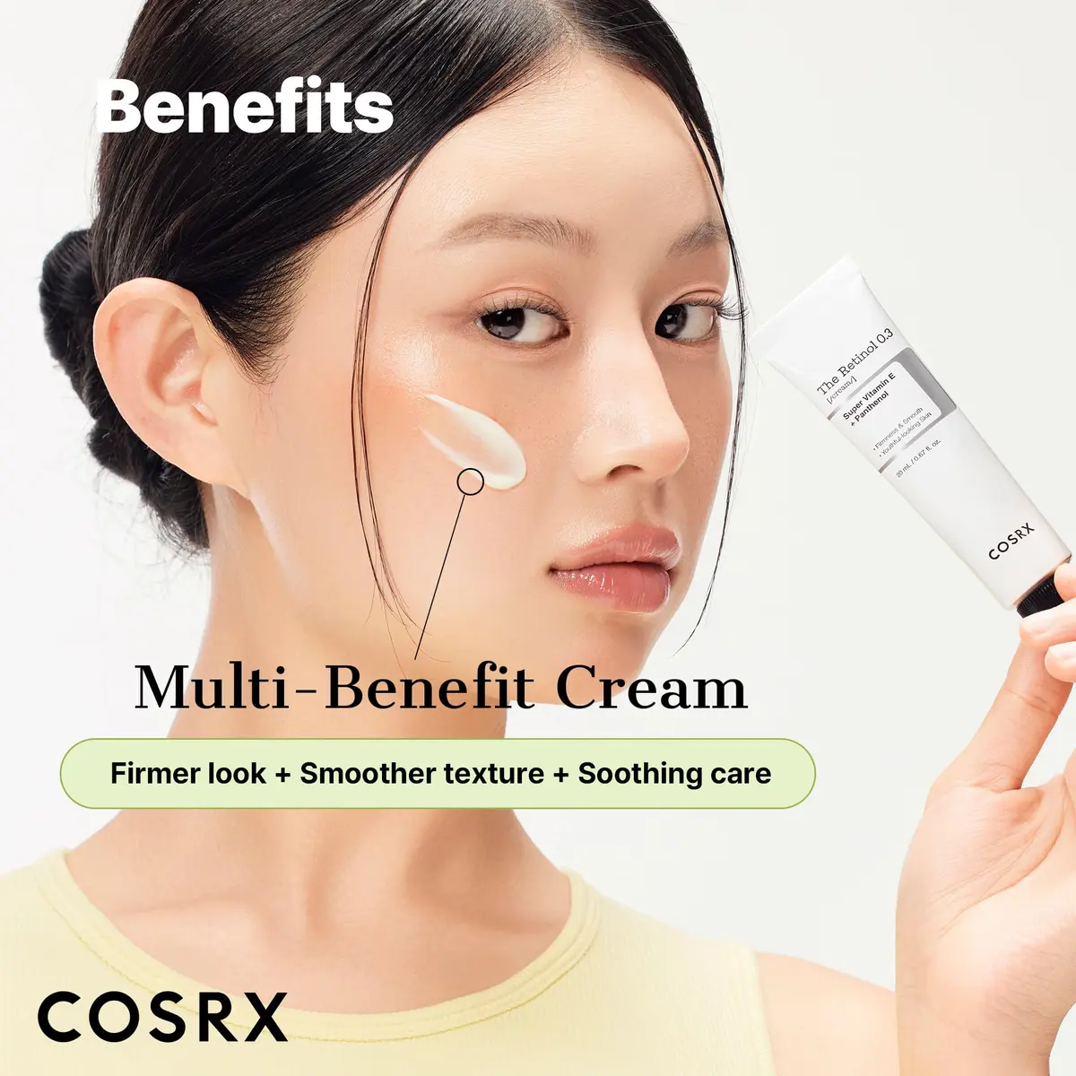 COSRX Retinol 0.3% Cream | Anti-Aging Night & Eye Care for All Skin Types - view 4