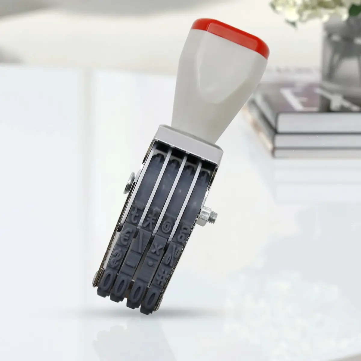 EATAKWARD 4 Digit Number Stamp, Adjustable Rotating Price Tag Stamp 2.11 cm (0.83 x 0.83 inches) | Business Price Tagging - view 5