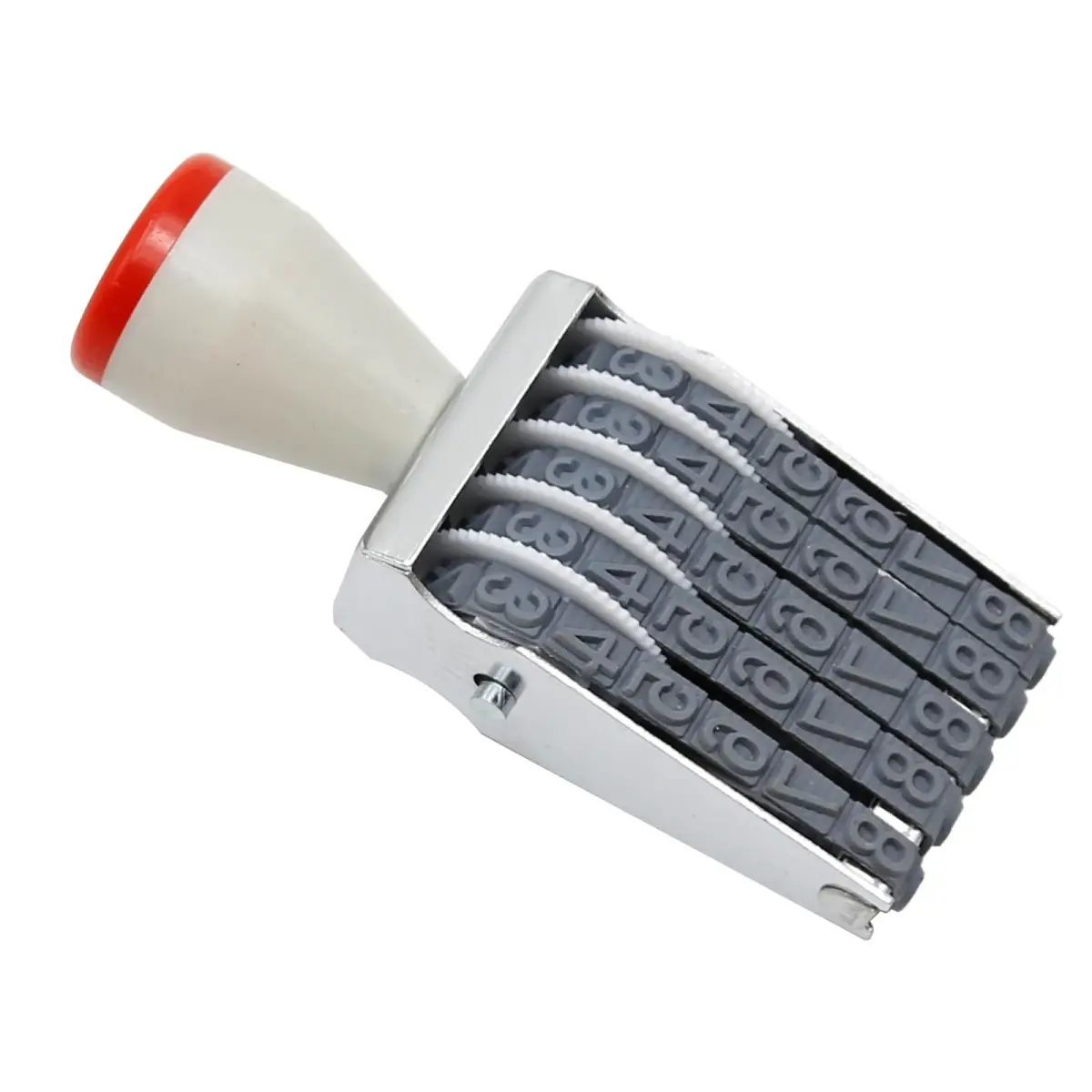 EATAKWARD 5 Digit Number Stamp 2.1 cm (0.83 in) | Adjustable Price Tag Roller Stamp - main product image