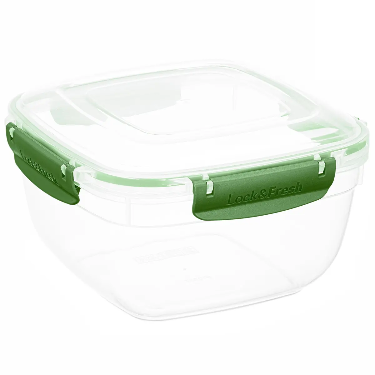 Superio Plastic Food Storage Container with Airtight Lid 80 Oz | Leakproof, Stackable, BPA Free - main product image