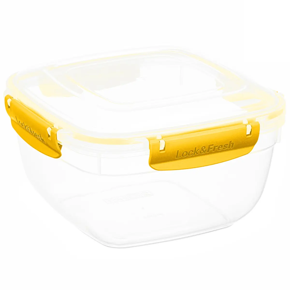 Superio Plastic Food Storage Container with Airtight Lid 80 oz | Leakproof, BPA Free, Stackable Kitchen Organizer - main product image