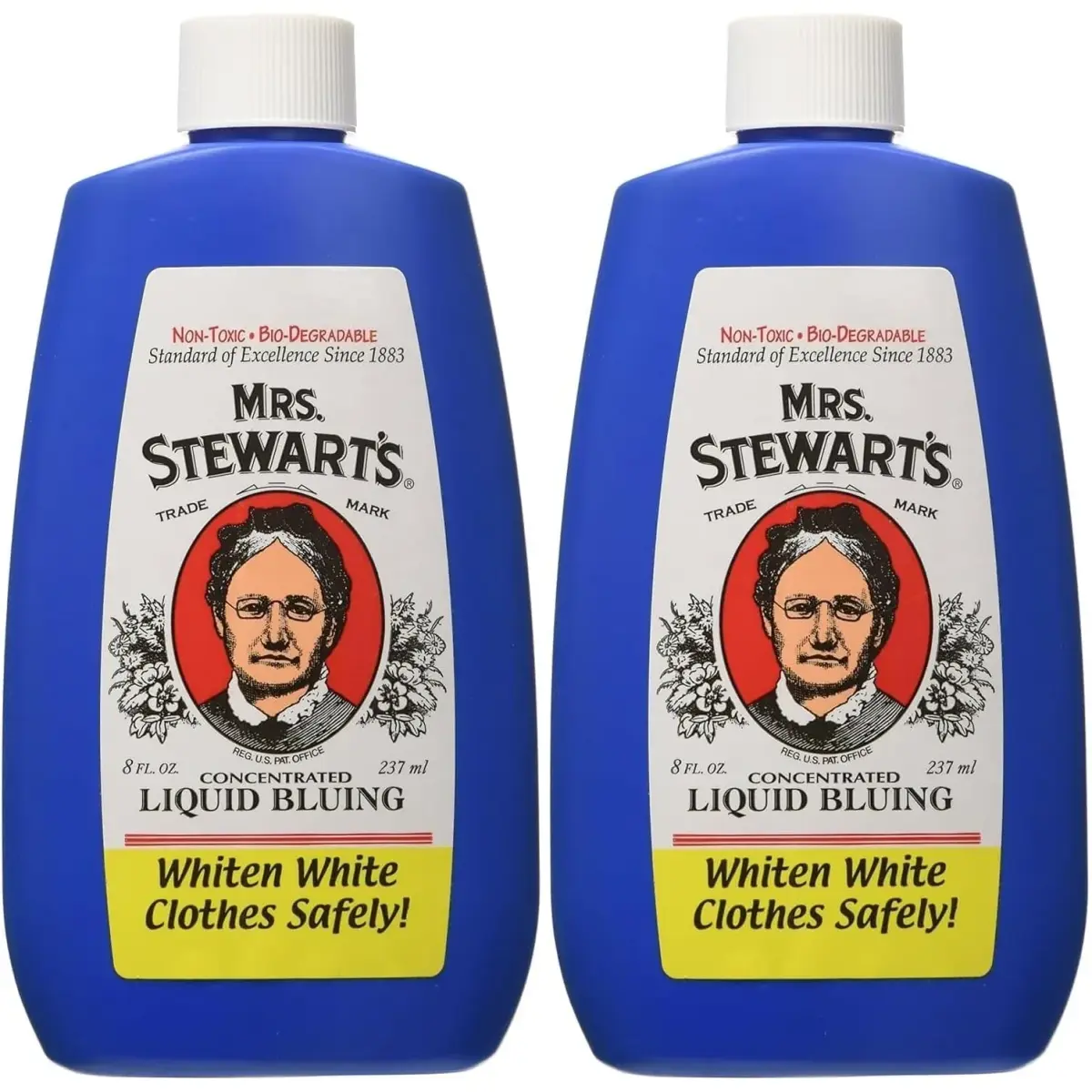 Mrs. Stewart's Concentrated Liquid Bluing 472ml (16 Fl Oz) | Whitens Whites Better Than Bleach - main product image