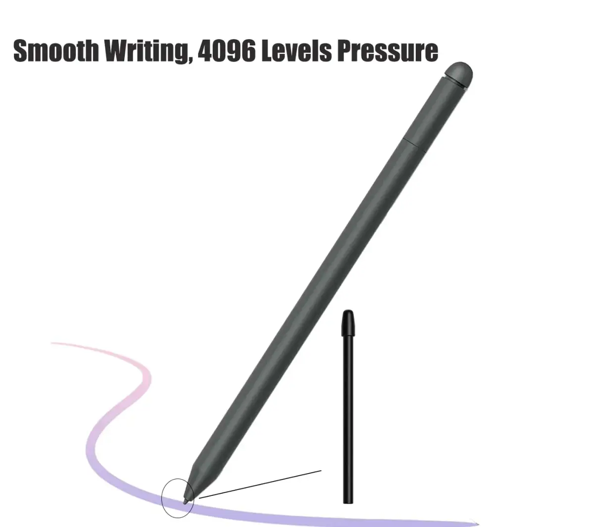 Mingxiong Replacement Pen Tips for Kindle Scribe 5 Pack | Smooth Writing, 4096 Pressure Levels - view 3