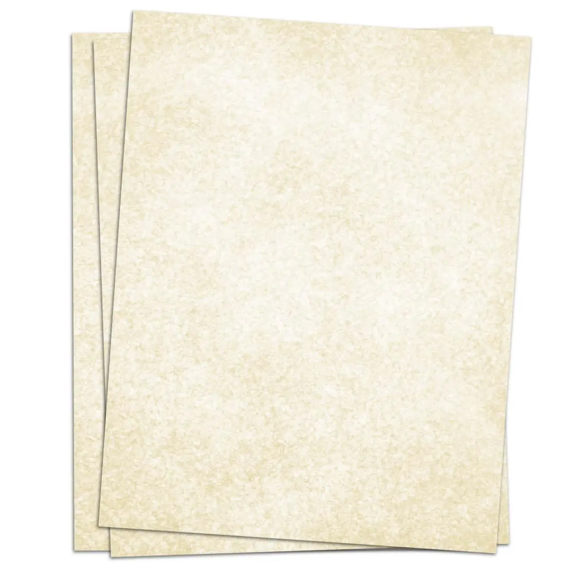 Cheericome Parchment Paper for Certificates - Letter Size 8.5" x 11", 50 Double-Sided Sheets, 100gsm | Authentic USA Import for Resumes & Diplomas - view 2