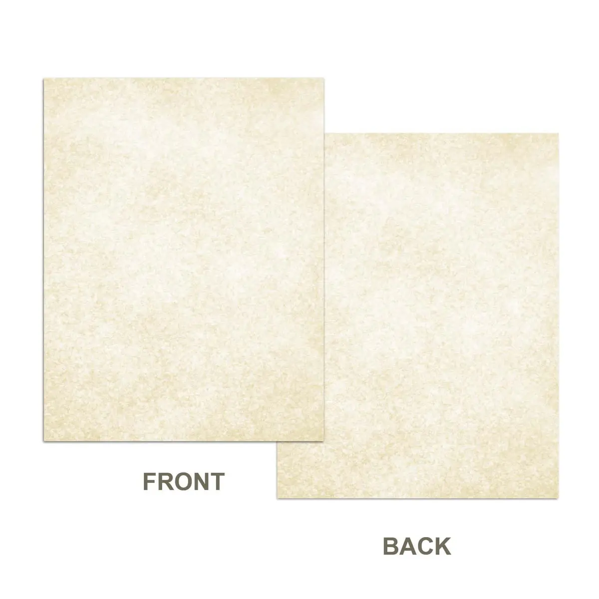 Cheericome Parchment Paper for Certificates - Letter Size 8.5" x 11", 50 Double-Sided Sheets, 100gsm | Authentic USA Import for Resumes & Diplomas - view 3