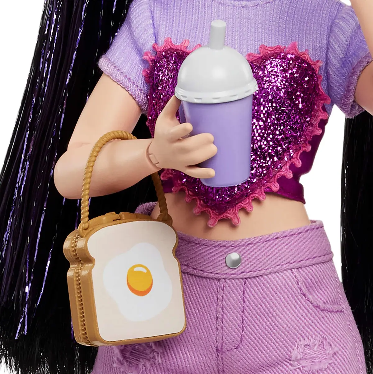 Barbie Dream Besties Renee Doll and Accessories with 11 Pieces | Ages 4+ - view 5