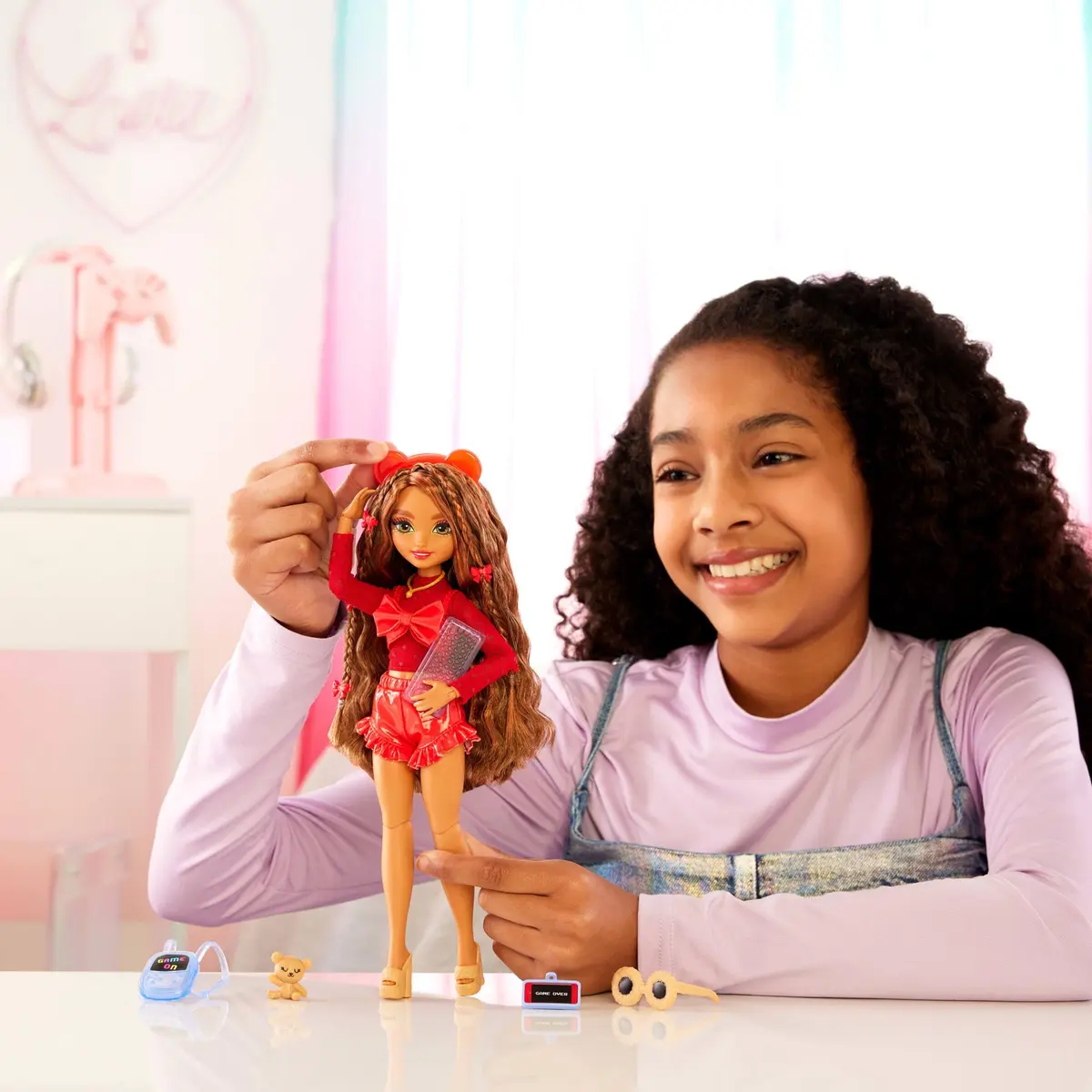 Barbie Dream Besties Teresa Doll and Accessories with Video Game Theme, 10+ Pieces, Ages 4+ | Encourages Imaginative Play - view 2
