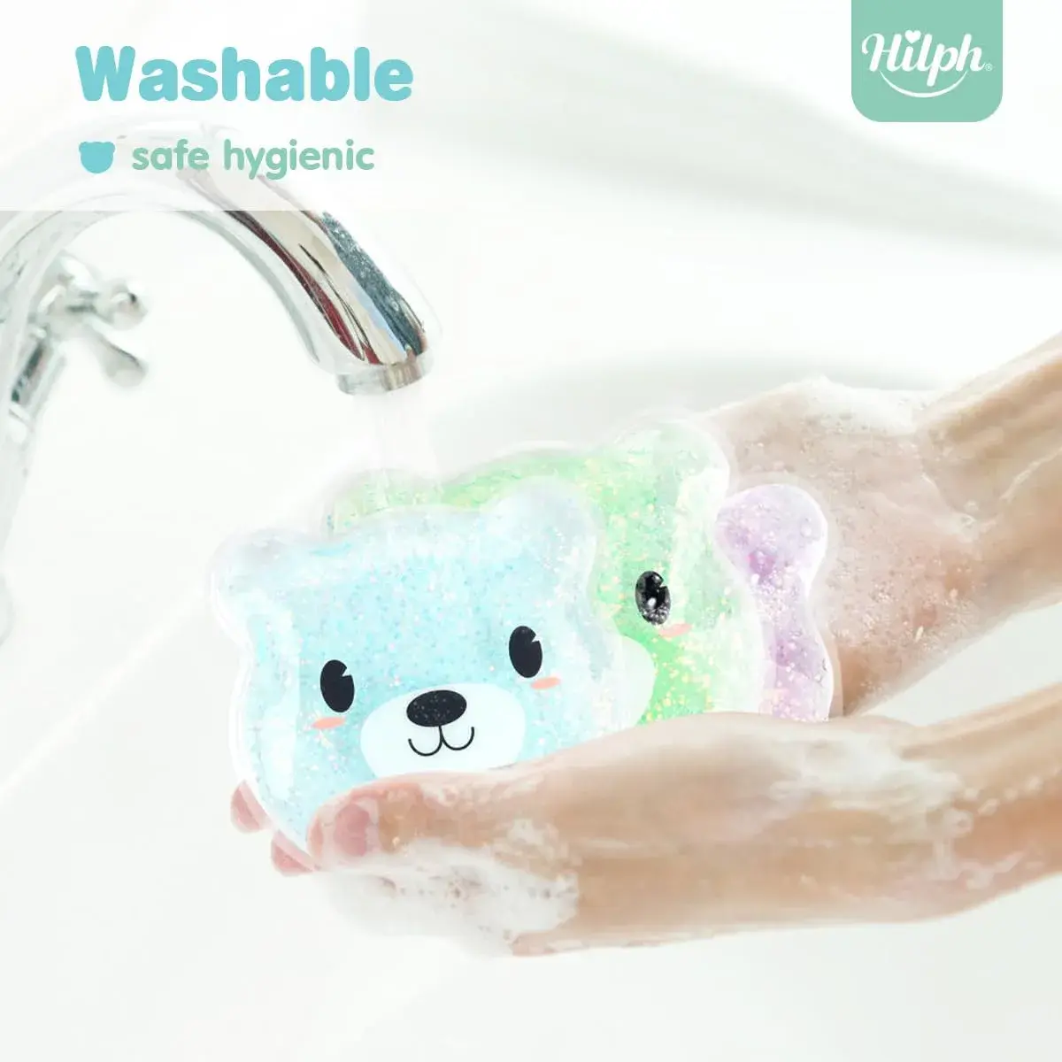 Hilph Kids Ice Packs for Boo Boos, 3 Bear Ice Packs, 11.5cm (4.52" X 4.52") | Reusable Gel Packs for Pain Relief - view 6