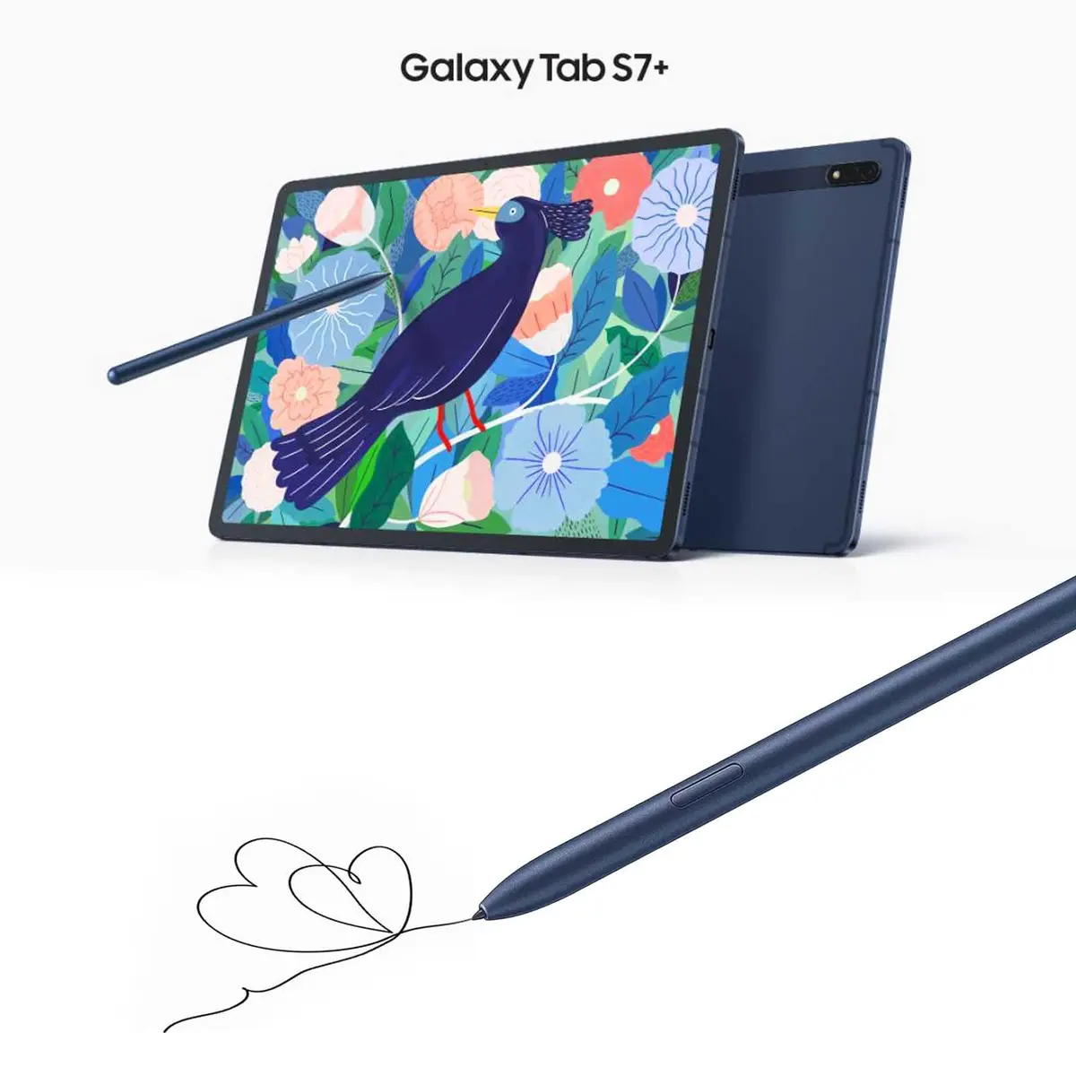 CaoXiong Galaxy Tab S7 Stylus Pen Replacement | 4096 Pressure Levels, Phantom Navy - view 5