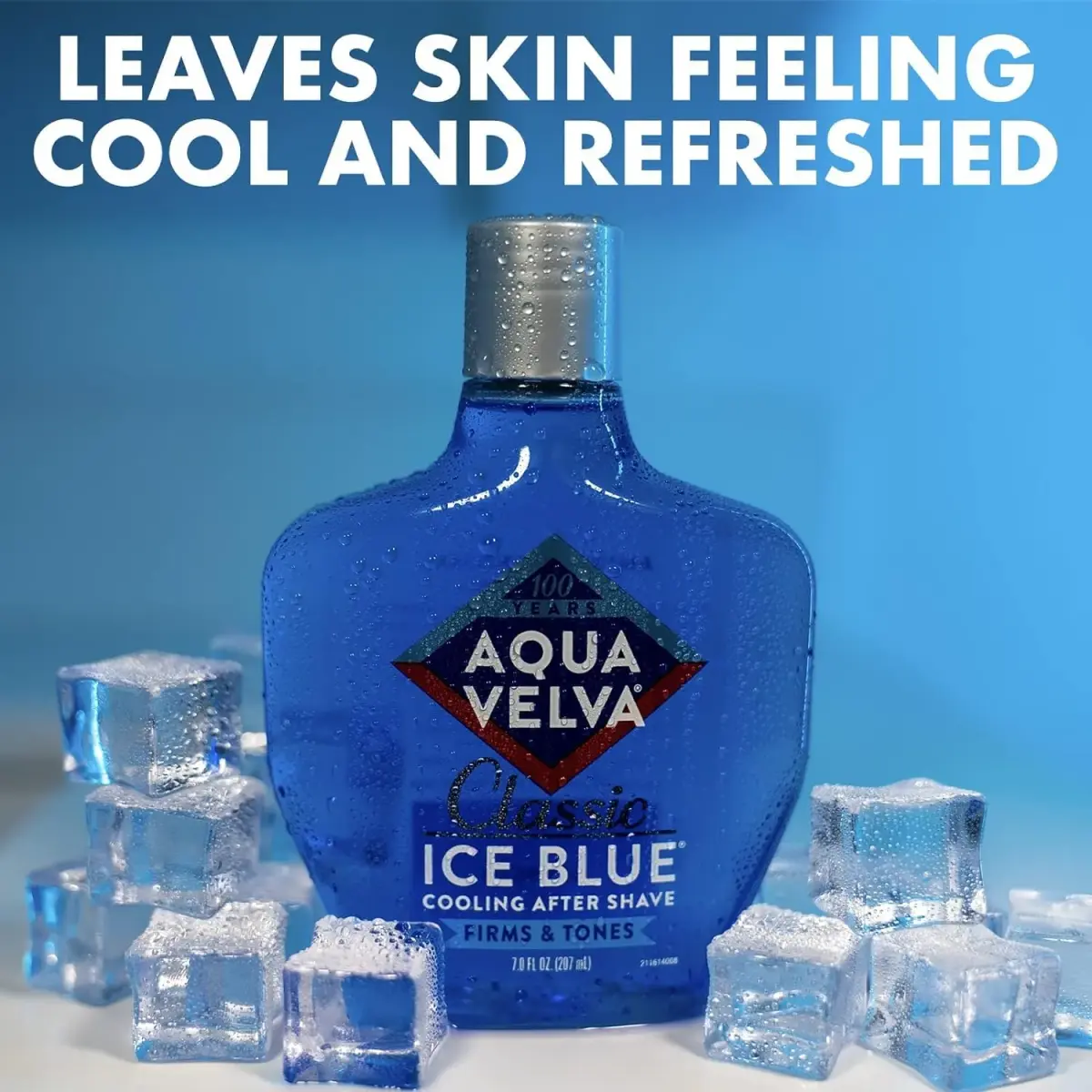Aqua Velva Classic Ice Blue After Shave Lotion 414ml (14 Fl Oz) | Soothes, Cools, Refreshes Skin - view 5