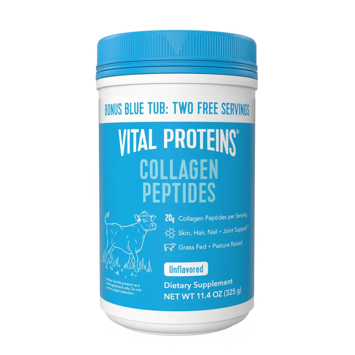 Vital Proteins Collagen Peptides Powder - 325 g (11.4 oz) | Supports Hair, Skin, Joint Health - main product image