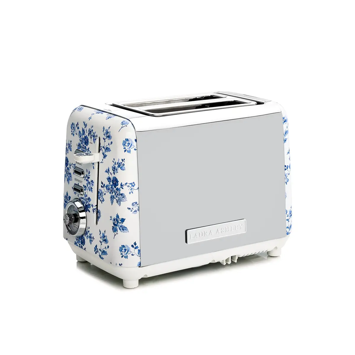Laura Ashley China Rose 2 Slice Toaster | Wide Slot, Even Browning, 7 Levels, Compact Design - main product image