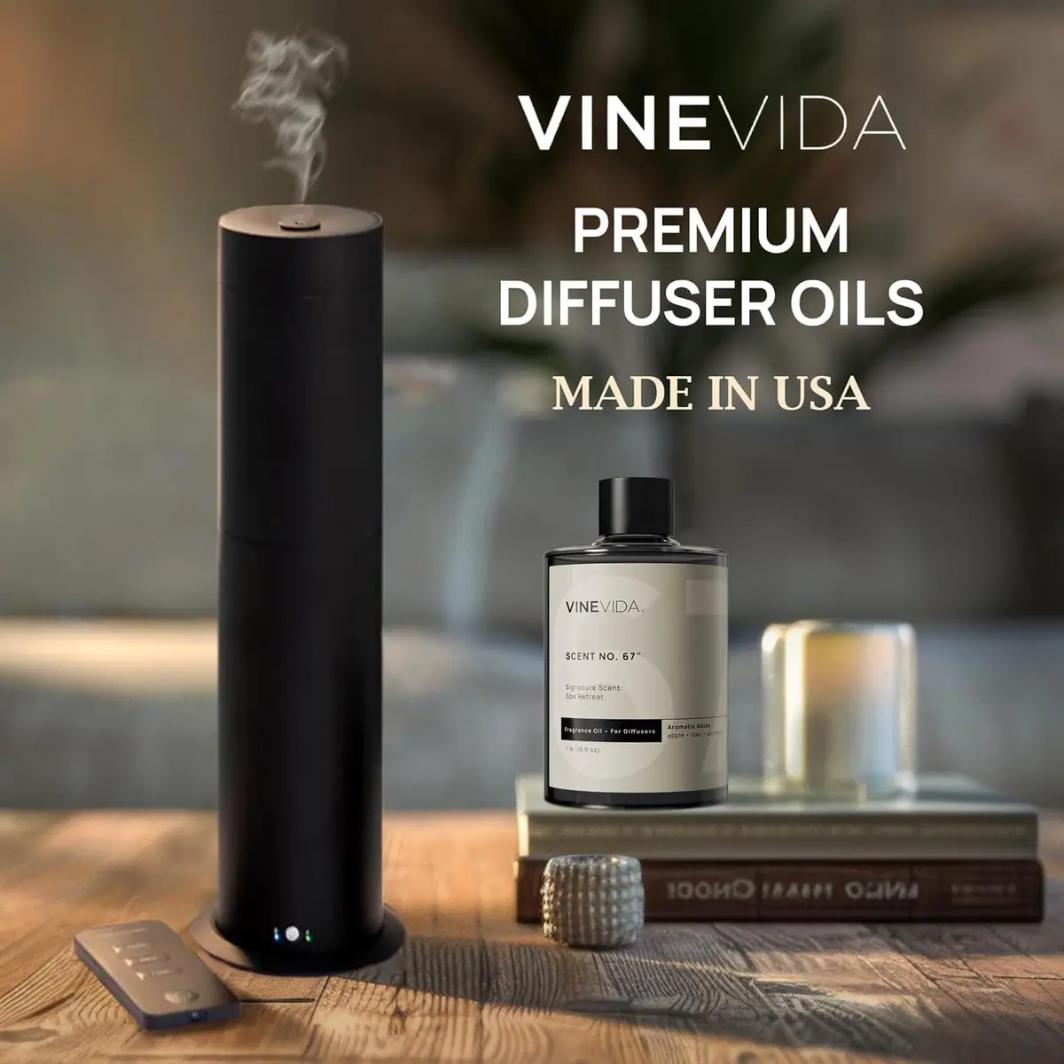 VINEVIDA Spa Retreat Fragrance Oil 16 Fl Oz | Essential Oil for Diffusers & Room Spray - view 3
