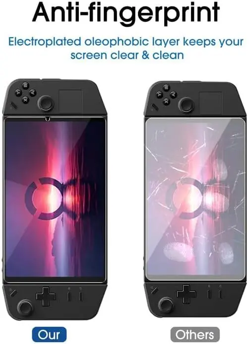 amFilm Screen Protector for Lenovo Legion Go 8.8'' Handheld 2023 | 2-Pack Tempered Glass Screen Guard - view 5