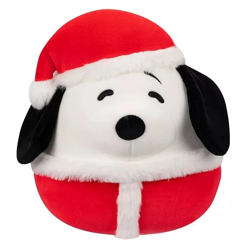 Squishmallows Official Kellytoy Squishy Soft Plush 8 Inch Snoopy Santa Hat | Cuddly Animal Toy - view 2