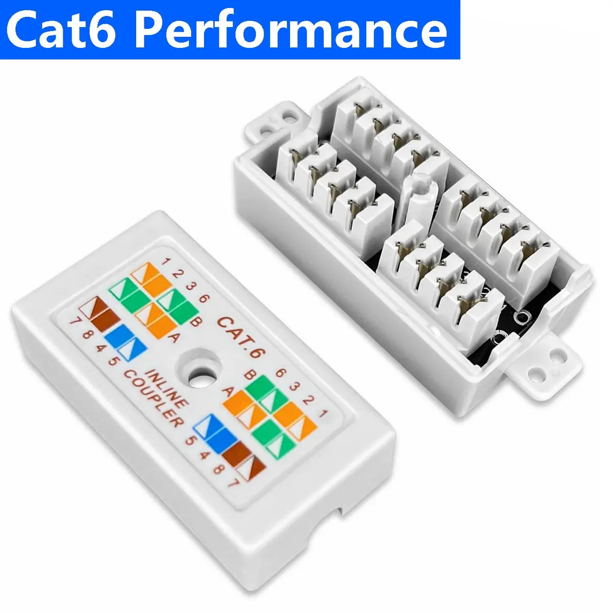 itxtynlo Cat 6 Junction Box 5 Pack | Unshielded Ethernet Splicing Solution - view 6