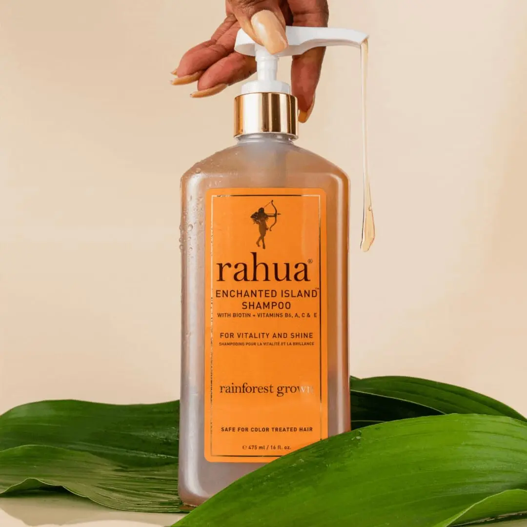 Rahua Enchanted Island Shampoo – Daily Strengthening Shampoo for Medium to Thick Hair, 18 fl oz | Promotes Hair Growth & Shine - view 2