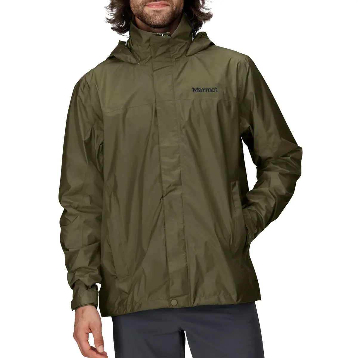Marmot PreCip Eco Lightweight Waterproof Rain Jacket Large | Breathable & Eco-Friendly - main product image