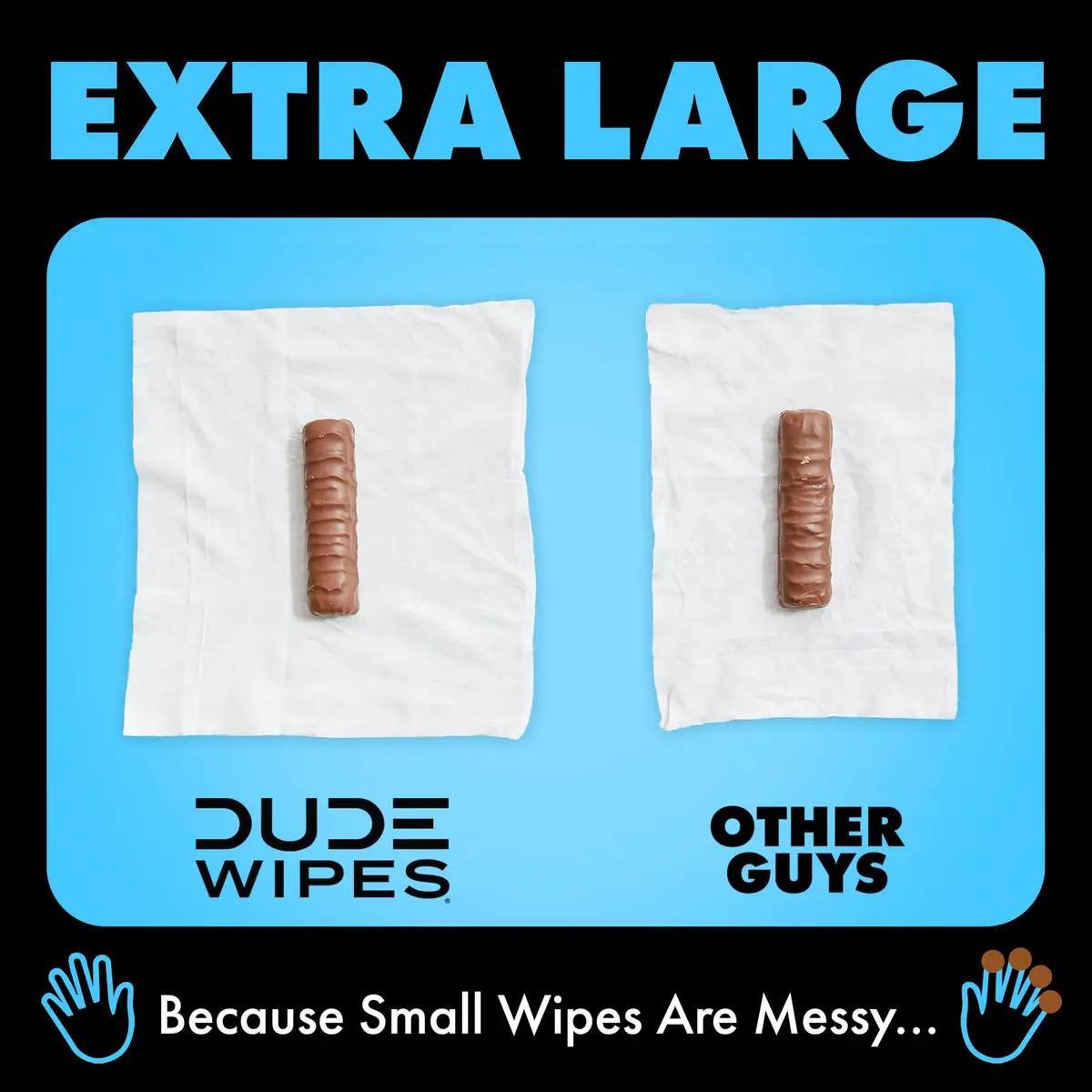 DUDE Wipes Unscented Adult Flushable Wipes & Mint Travel Pack 402 Count | Gentle, Eco-Friendly & Septic Safe - view 5