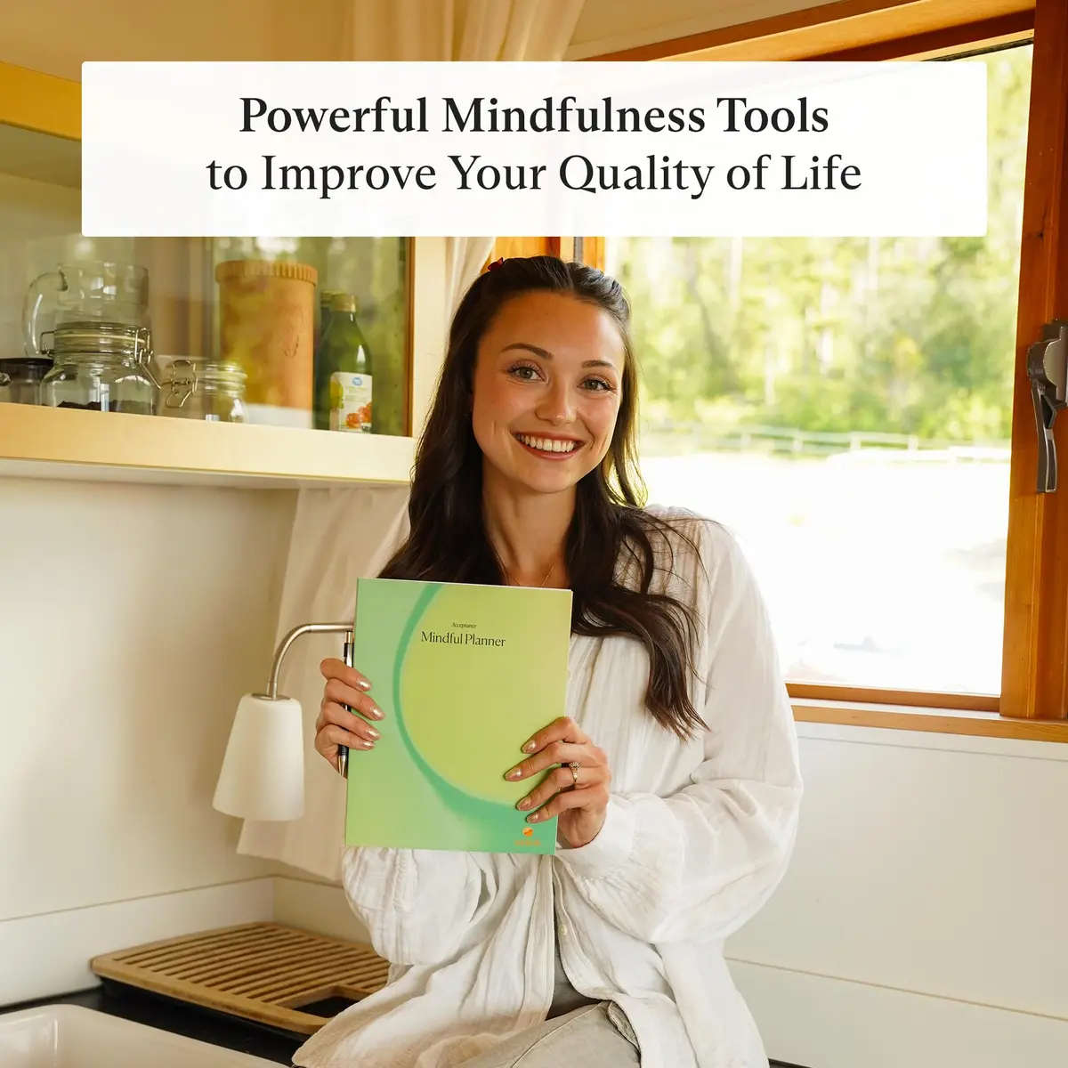 Switch Research Mindful Planner (Acceptance) - Evidence-Based Life Organizer - 31-Day Goal Planner to Develop Radical Acceptance - Daily planner With Prompts - view 6