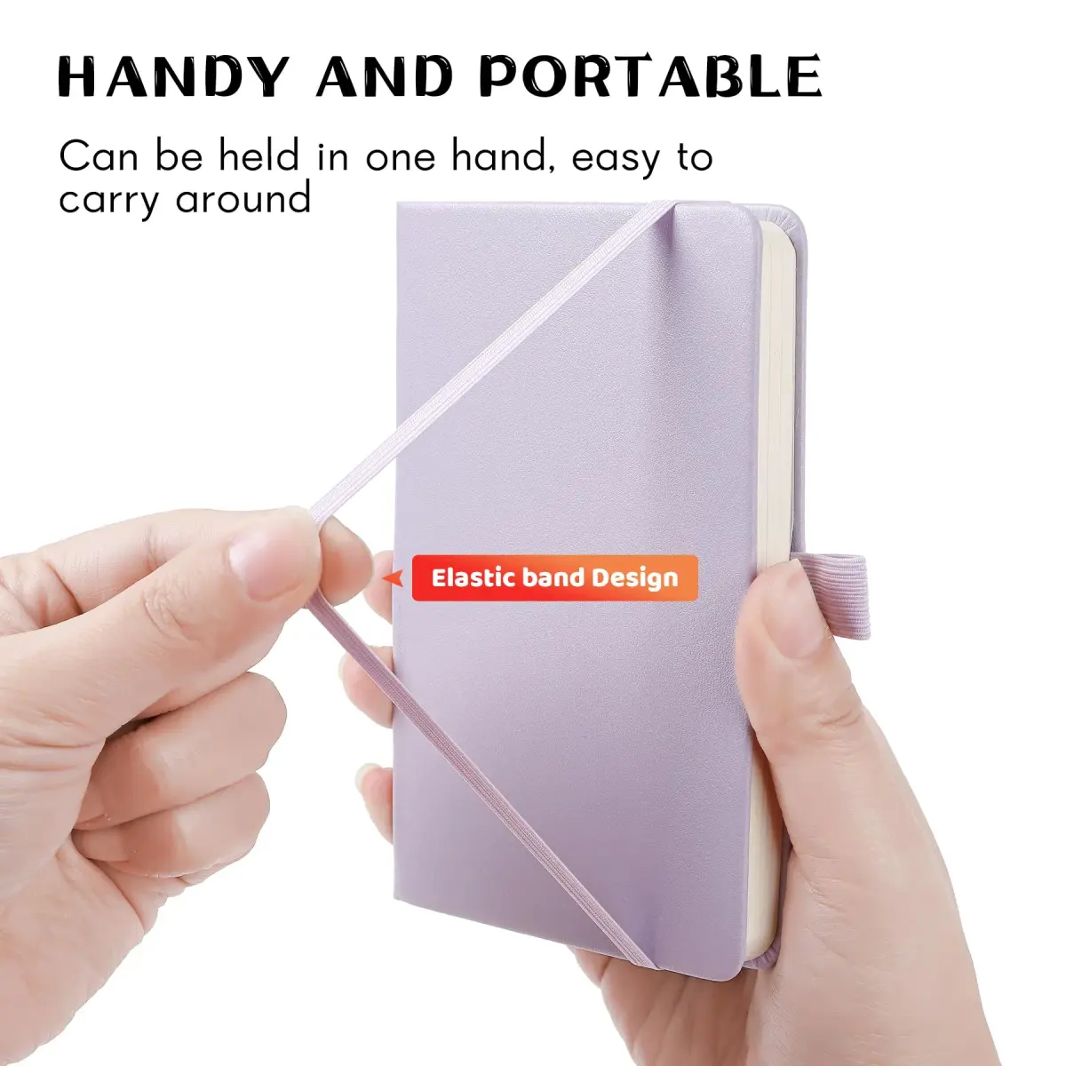 Animusphere Purple 2Pack Pocket Notebook Journal 10.2cm x 14.5cm (4" x 5.7") | Authentic USA Import - view 4