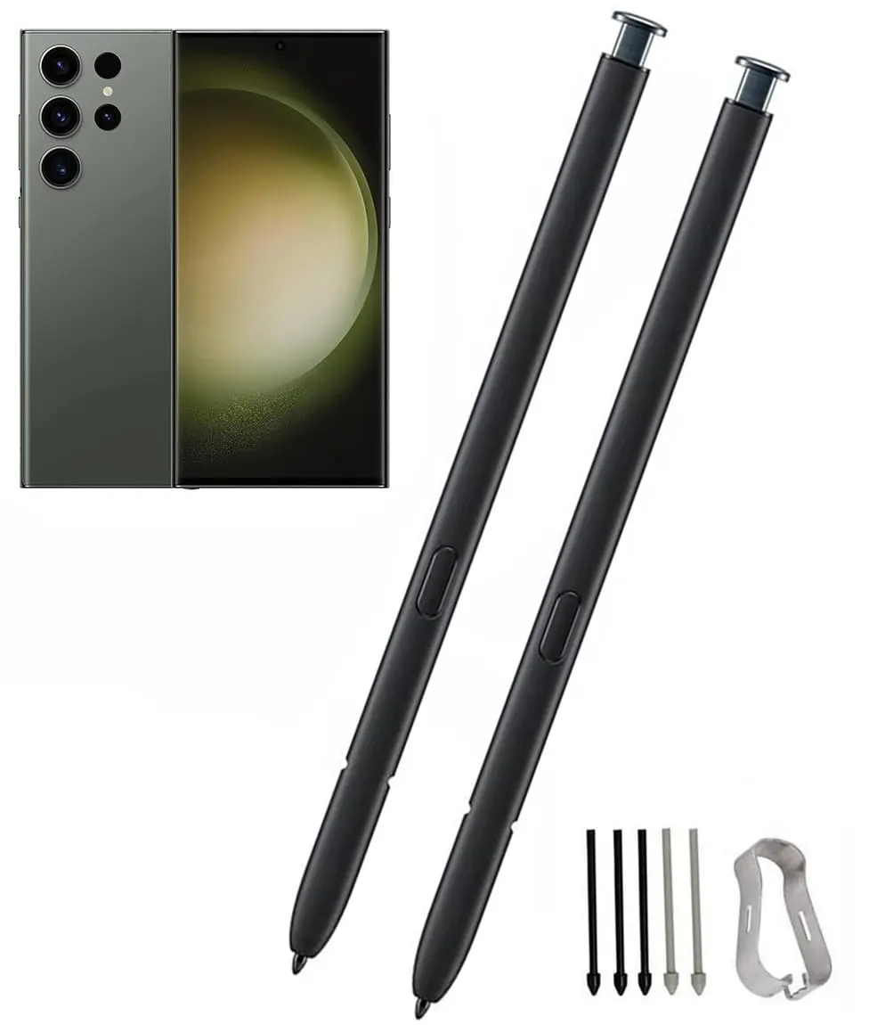 Befzygwk 2 Pcs Galaxy S23 Ultra S Pen Replacement | Compatible with Galaxy S23 Ultra 5G, Pressure 4096 Levels, No Bluetooth, 180-Day Warranty - main product image