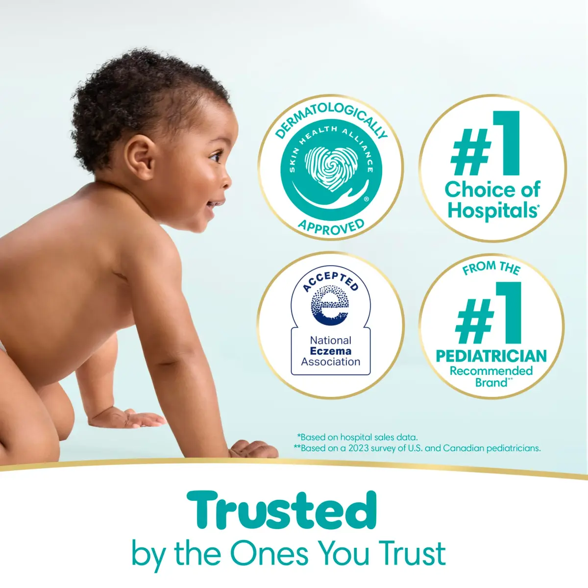 Pampers Sensitive Baby Wipes, Hypoallergenic, Fragrance-Free, 1344 Wipes (24 Packs) | Clinically Proven for Sensitive Skin - view 5