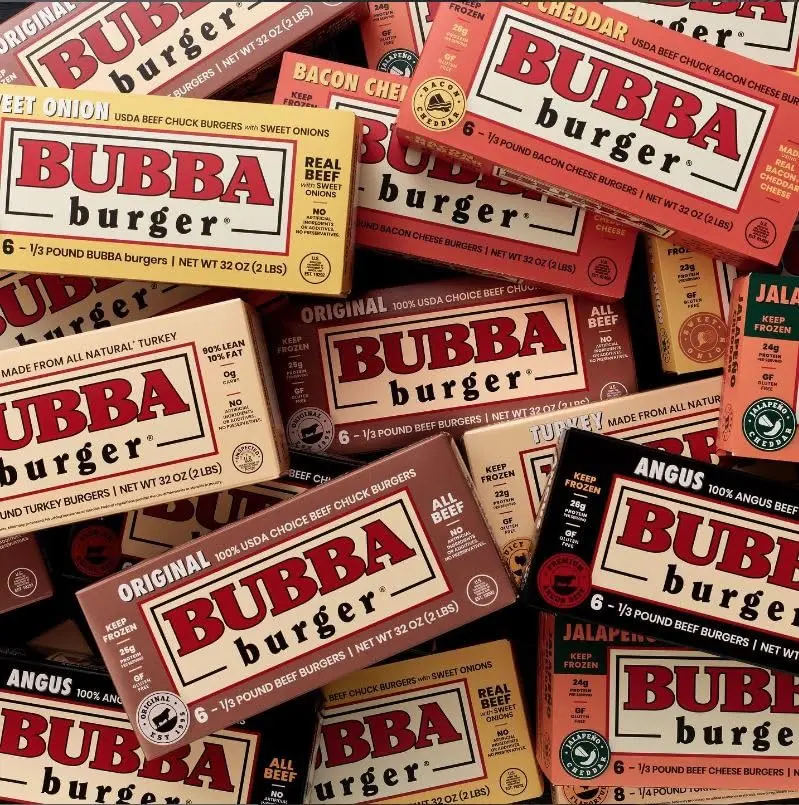 BUBBA Burger Sweet Onion Beef Patties 2 lb | USDA Choice Chuck, Frozen, Gluten-Free - view 14