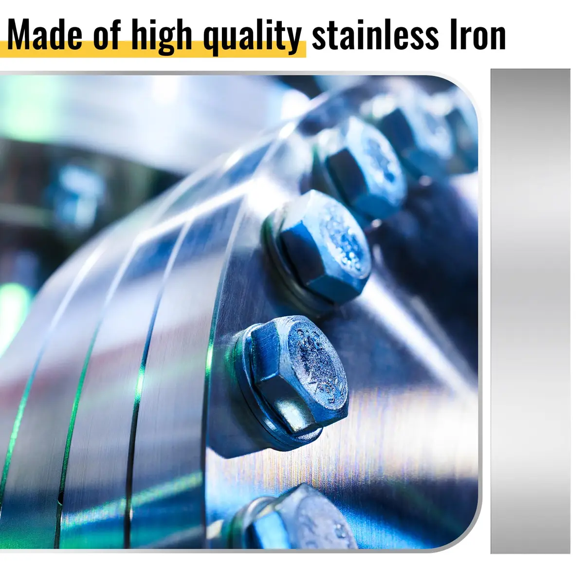 Amylove 24 Pcs 304 Stainless Steel Shim Stock 15cm x 2.5cm | Wide Usage & Durable - view 5