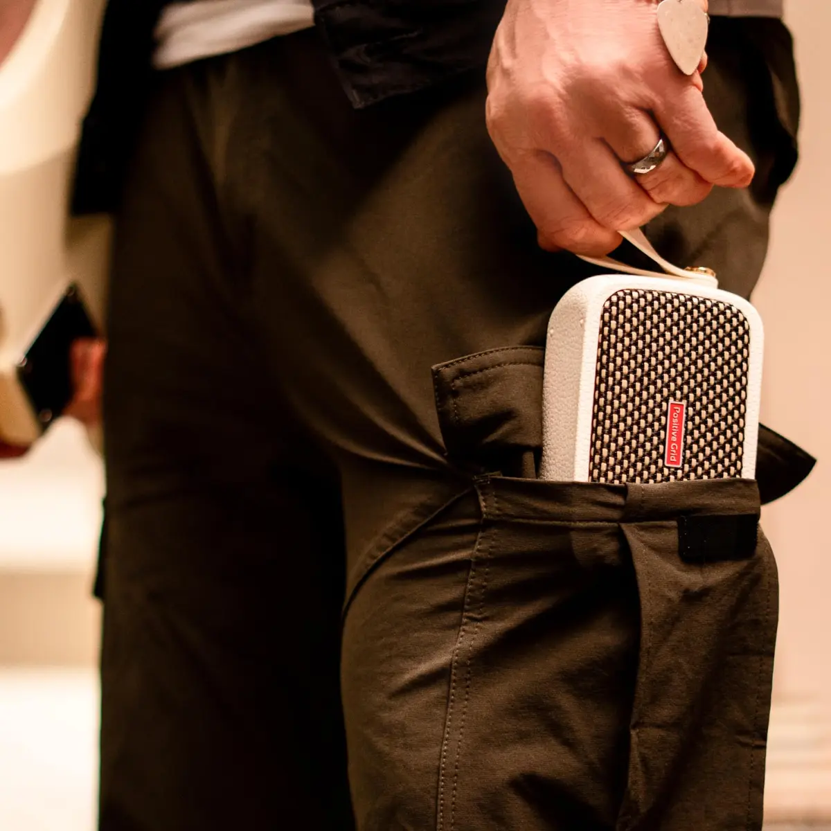 Positive Grid Spark GO 5W Ultra-Portable Smart Amp & Speaker – Pearl | 10.16cm (4 inch) Speaker - view 7