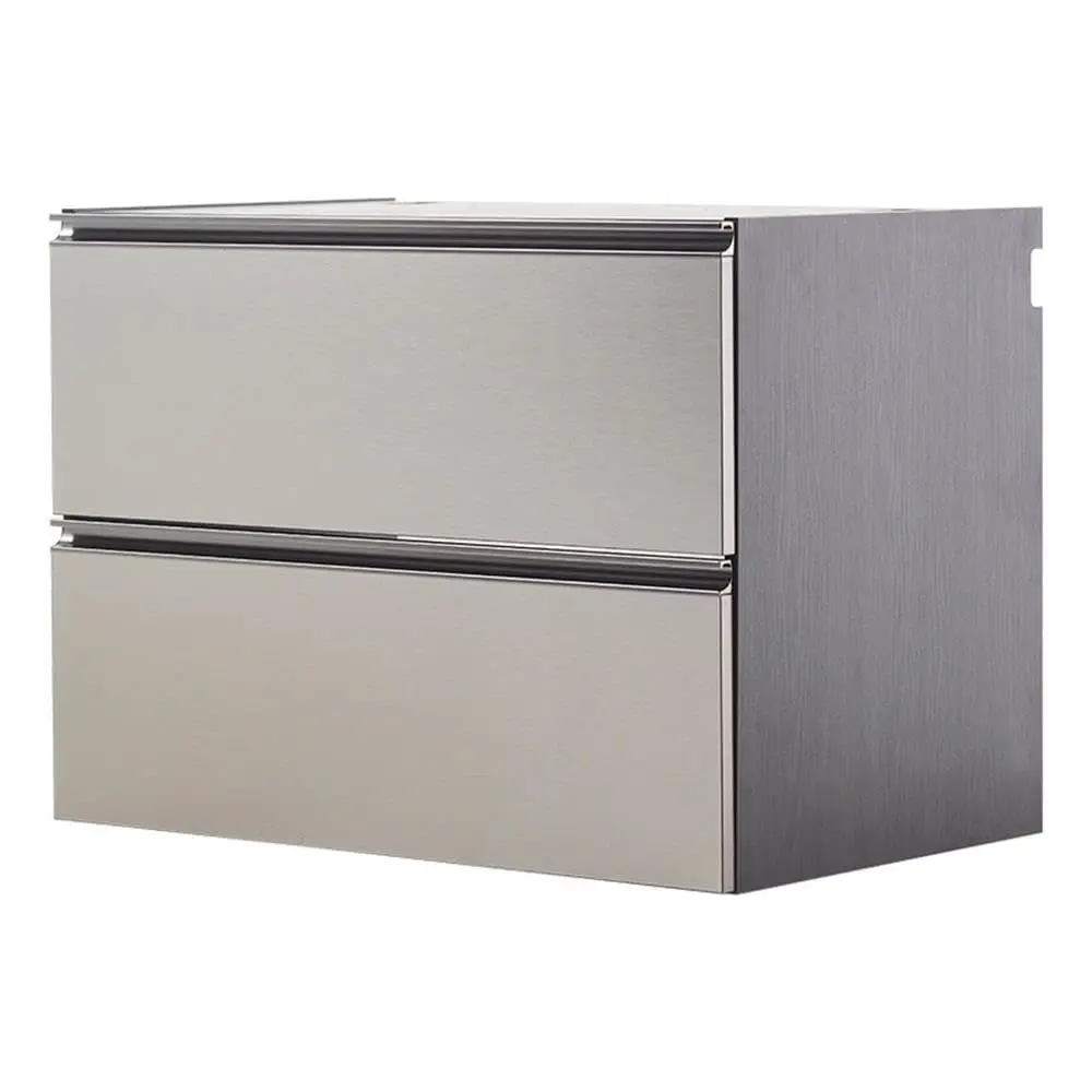 Klair Living Nova Series Wood Base Drawer Wall Mounted Garage Cabinet in Metallic Gray (32 in W x 24 in H x 20 in D) - main product image