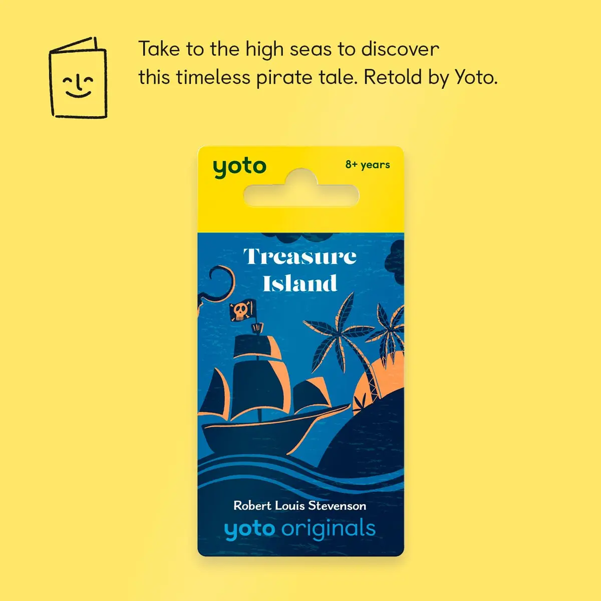YOTO Classics Treasure Island Kids Audio Card | 8+ | Screen-Free Adventure with Parental Control - view 2