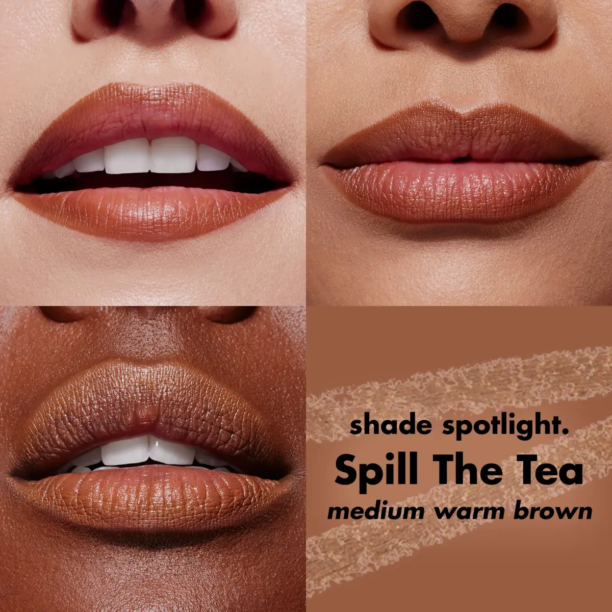 e.l.f. Cream Glide Lip Liner Spill the Tea | Smooth Semi-Matte Finish, Vegan & Cruelty-Free - view 2