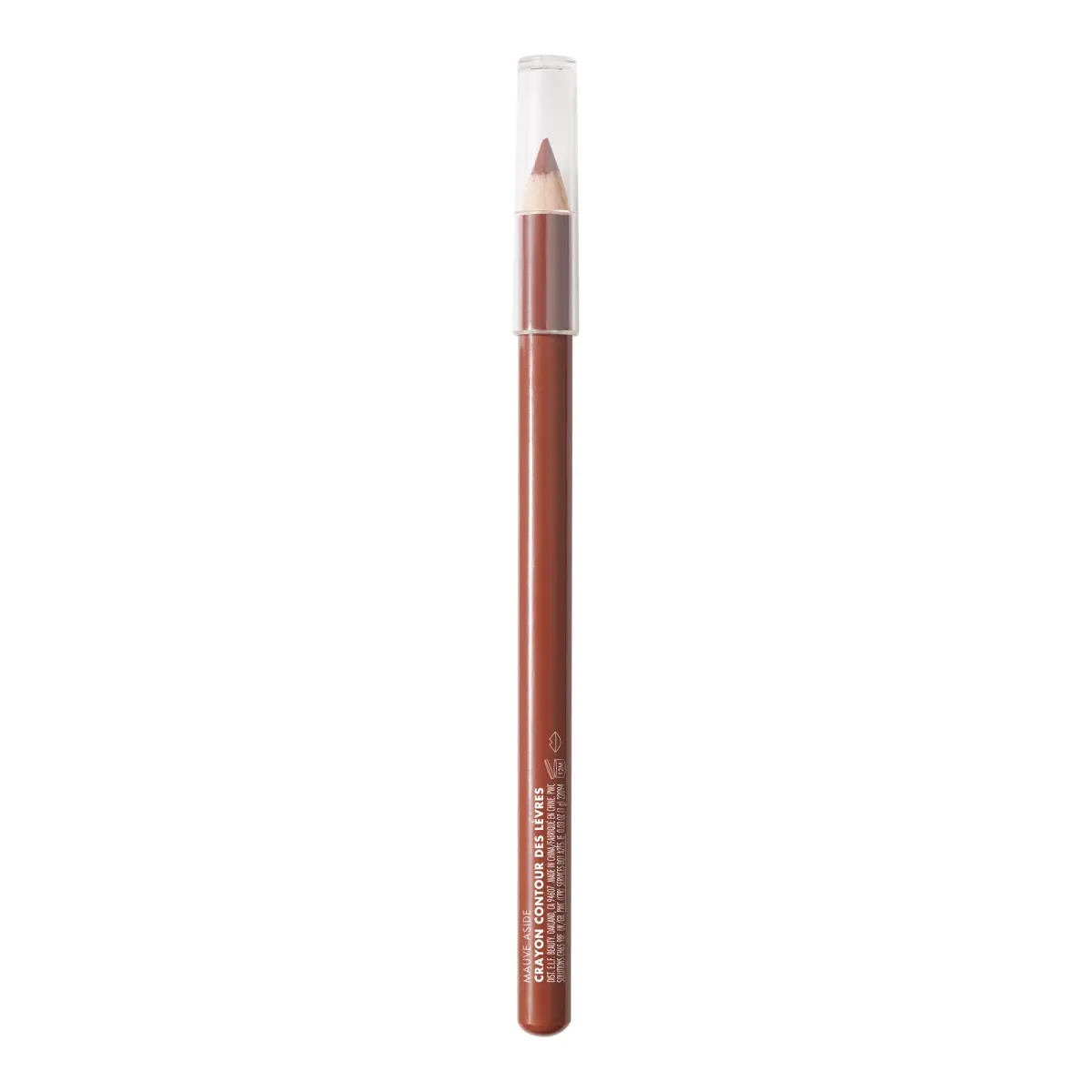 e.l.f. Cream Glide Lip Liner, Mauve Aside (0.03 oz / 0.85 g) | Smooth Semi-Matte Finish - view 7
