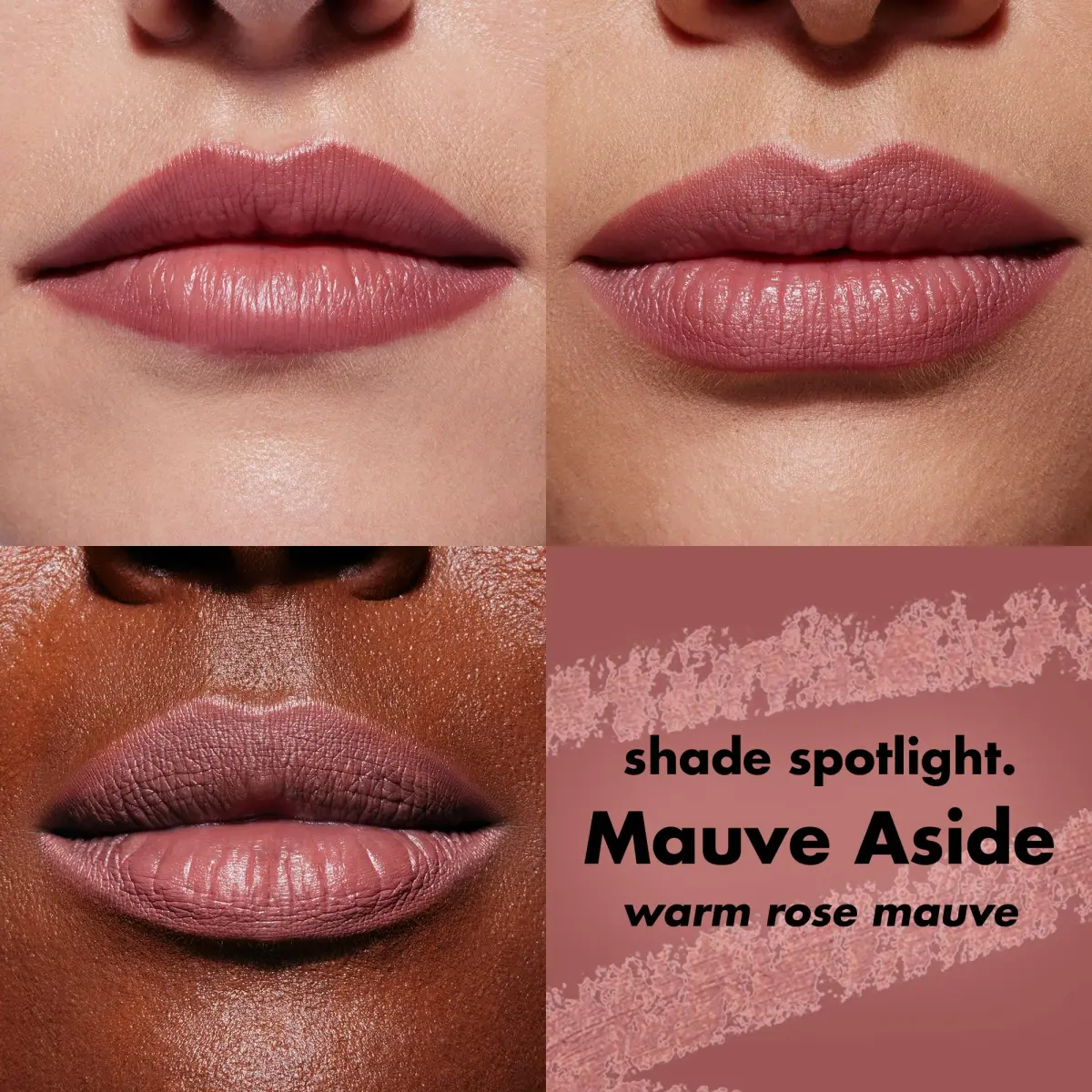 e.l.f. Cream Glide Lip Liner, Mauve Aside (0.03 oz / 0.85 g) | Smooth Semi-Matte Finish - view 2