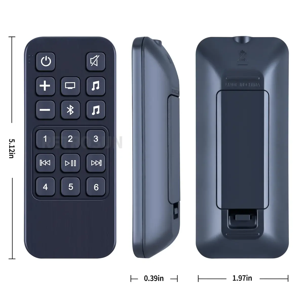 RETROSUN Replacement Remote Control for Bose Smart Sound Bar 900 500 | Infrared Connectivity, 8m Range - view 8