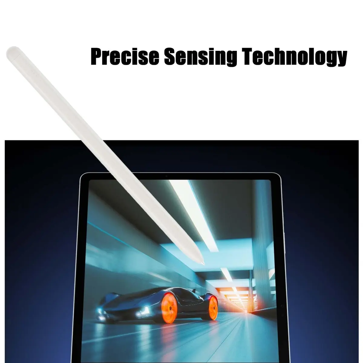CaoXiong Input Pen for Samsung Galaxy Tab S9 FE/S9 FE+ | 4096 Pressure Levels, Metal Body, Silvery - view 3