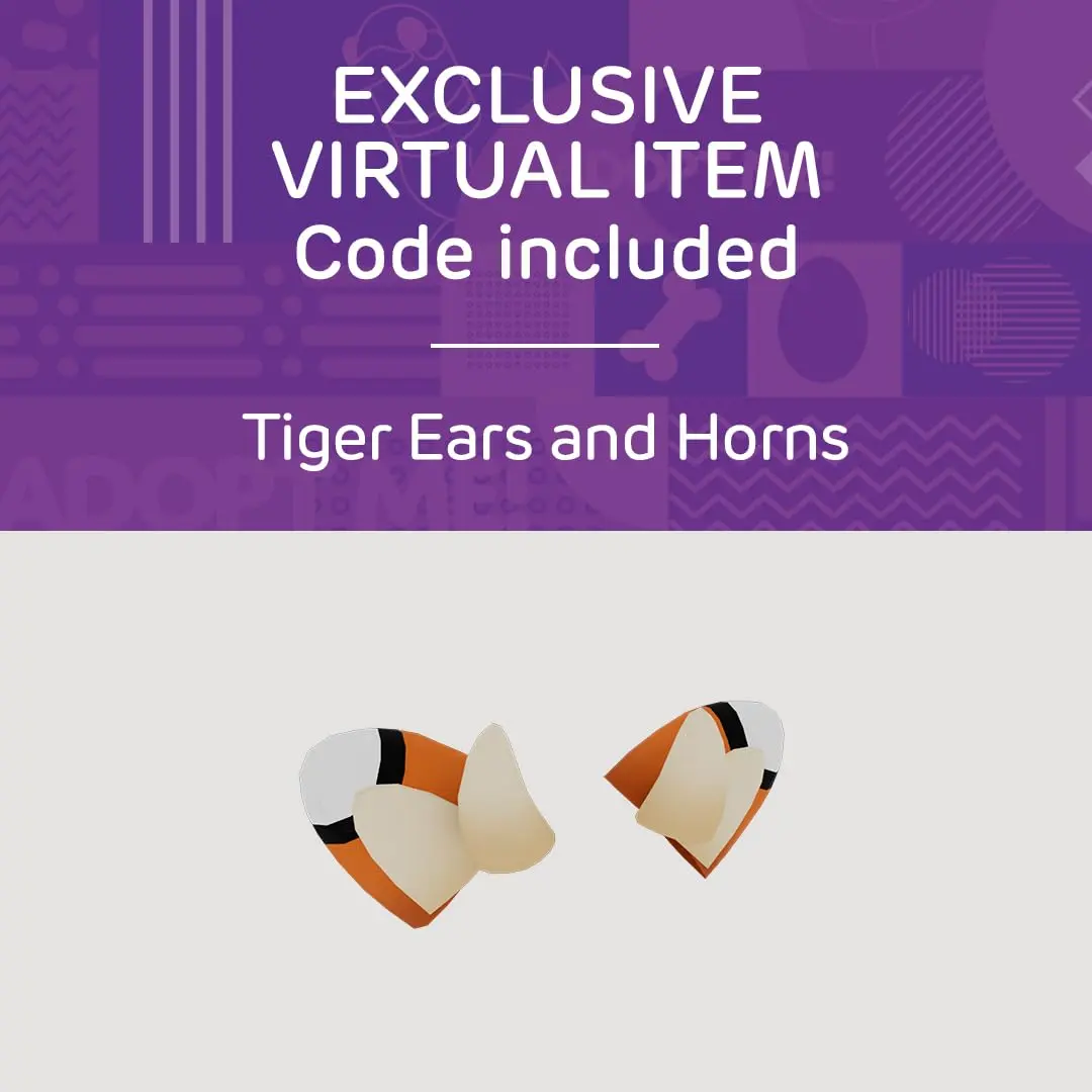 Squishmallows Adopt Me! 8-Inch Winged Tiger Plush - Ultra-Soft Official Jazwares Toy - view 2