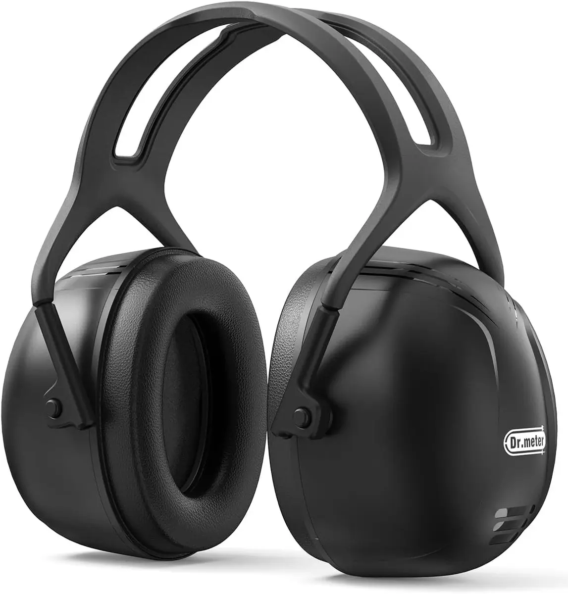 Dr.meter Large Noise Cancelling Headphones for Adults, 35dB SNR | Adjustable Headband & Double-Certified Safety - main product image