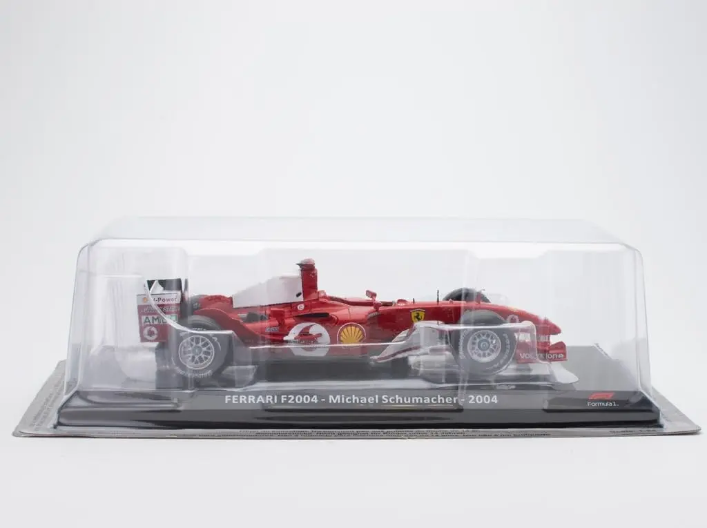 OPO 10 Formula 1 1/24 Car Compatible with Ferrari F2004 | Metal Model for Collectors - view 3