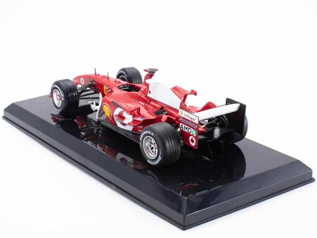 OPO 10 Formula 1 1/24 Car Compatible with Ferrari F2004 | Metal Model for Collectors - view 4