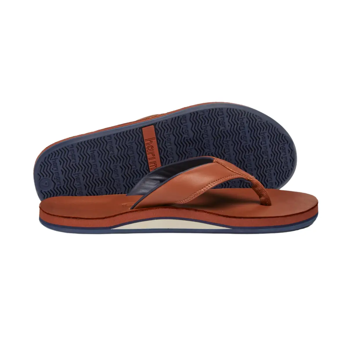 Hari Mari Clipper Cask Flip Flop Waterproof Leather 13 | Nautical Water-Ready Adult Men - view 6