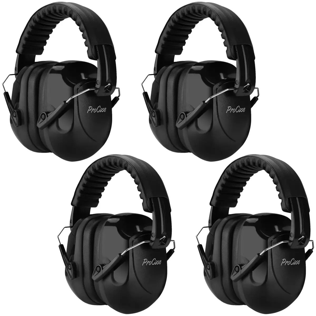 ProCase NRR 28dB Noise Cancelling Earmuffs | 28dB Noise Reduction, ANSI S3.19 Certified, Foldable Design - main product image